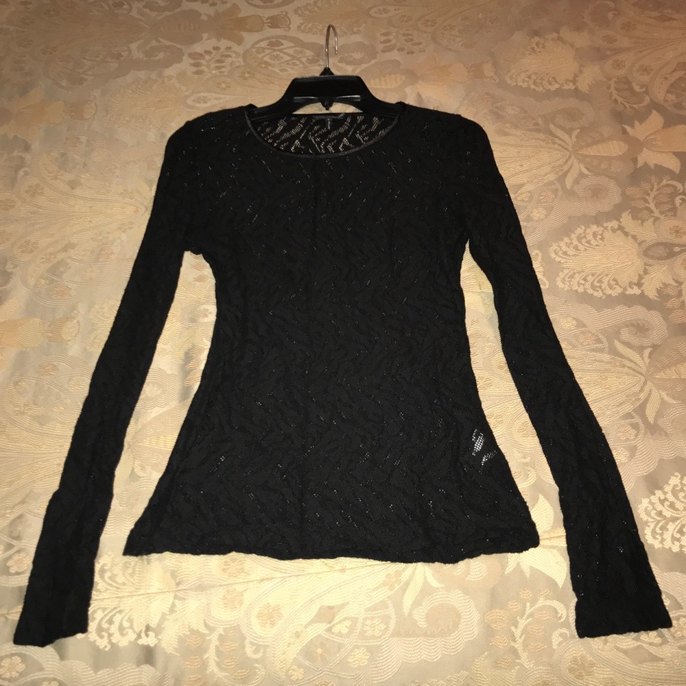 Intermix Netted Top